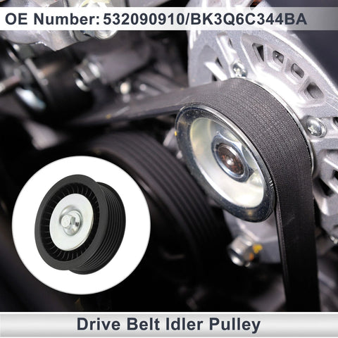 Ford Ranger (2011-2017) 1 x Pulley Drive Belt Idler Pulley
