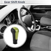 Chevrolet Spark Green Black Plastic 5-Speed Shift Knob