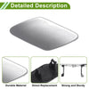 Porsche Cayenne Silver Tone Left Washer Nozzle Cover Cap