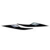 Ford Focus MK2 2008-2010 () Car Eyelids Headlight Eyebrows Trim