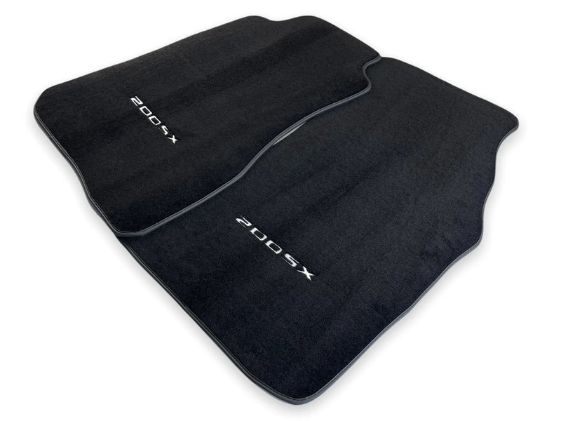 Nissan 200 SX (1995-2000) - Set of 2 x Carpets Tailored Black Floor Mats