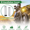 Motorcycle 25mm Hand Grips Cover Handlebar Grips TPU White