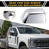 Ford F-250 F-350 F-450 F-550 Right Side Mirror Cover Cap Chrome (2008-2016)