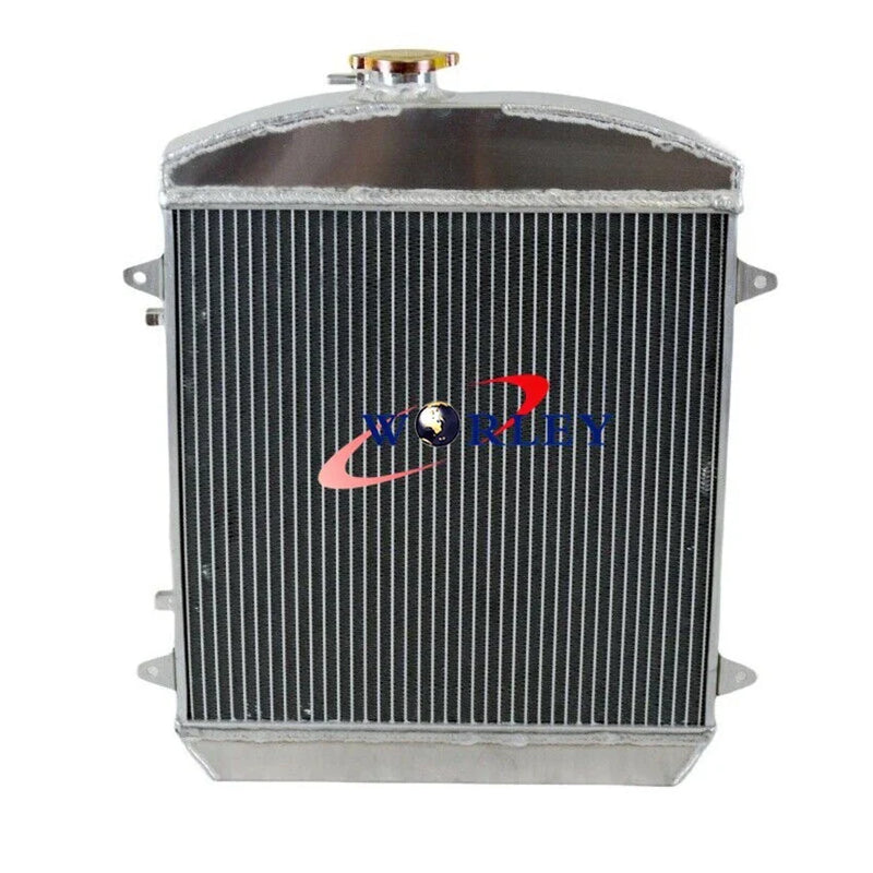 Holden F Series FE FC 2.2L 2.3L 6cyl Aluminum Radiator + Fan (1956-60)