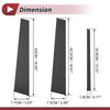 Infiniti G35 (2003-2006) Carbon Fiber Black 6 x Door Window Trim
