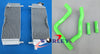 Kawasaki KX250  05-07 Aluminum Radiator + Hose (2005-2007)