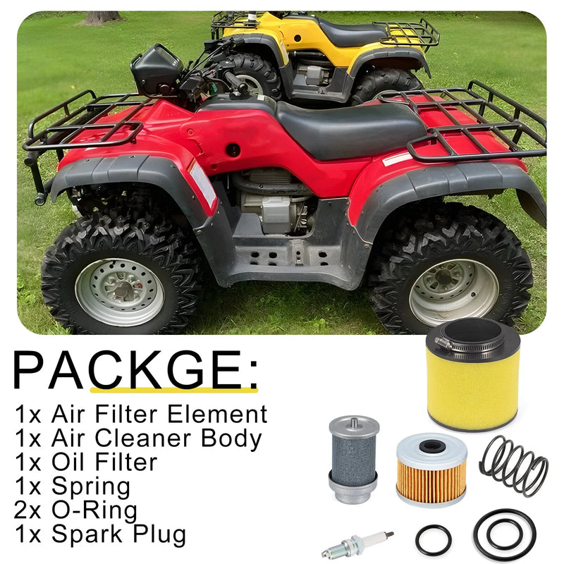 Honda Rancher 350 Air Filter Air Cleaner Body & Oil Filter Spring (2000-2006)
