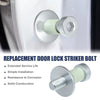 GMC Jimmy Cadillac Silver Tone Door Latch Lock Striker Bolts