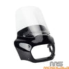 Harley Softail Fat Bob Headlight Fairing + Clear Windshield (2018-2023)