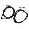 Door Rubber Weatherstrip Seal Front L+R Fits Datsun Sunny B210 120Y 4D Sedan D05
