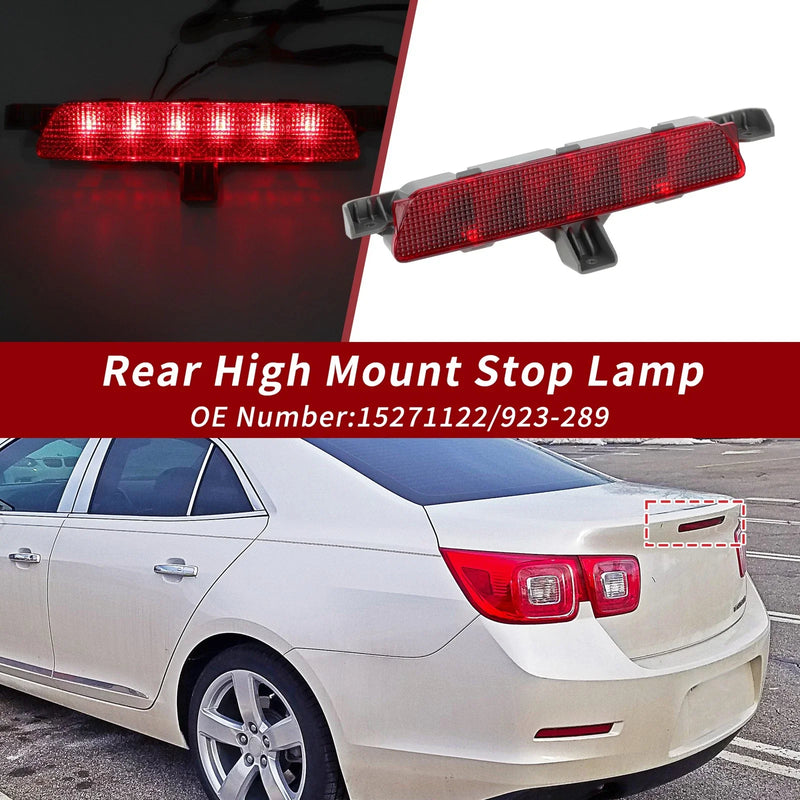 Chevrolet Malibu Red High Mount LED Third Brake Light (2008-2012)