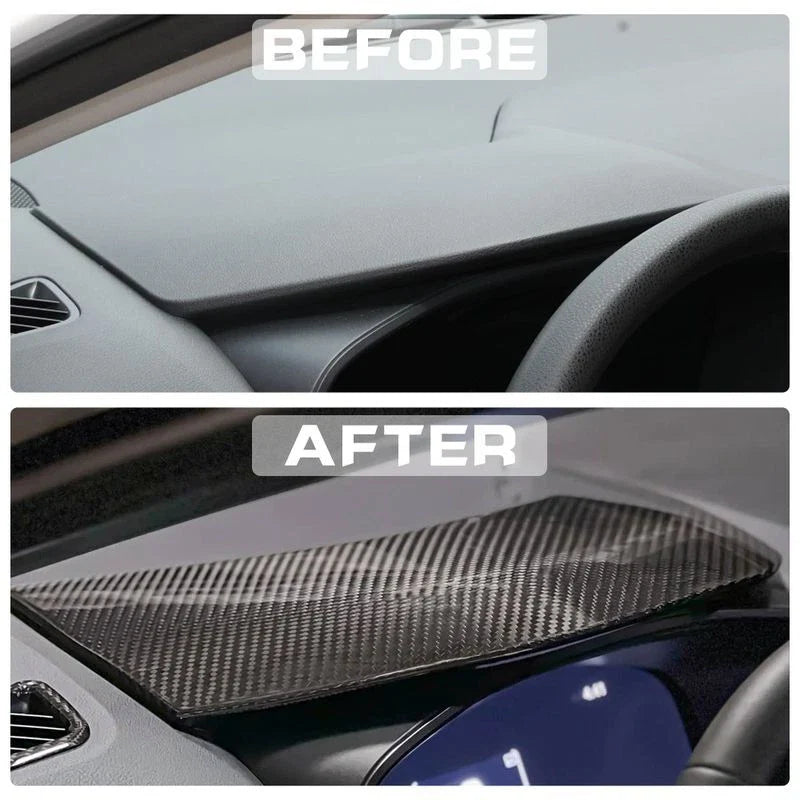 Toyota Corolla GR 2023-2025 Carbon Fiber Speedometer Upper Cover Trim