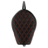 Harley Sportster XL 883 1200 48 Seat Black Red Driver Rider (2010-2022)