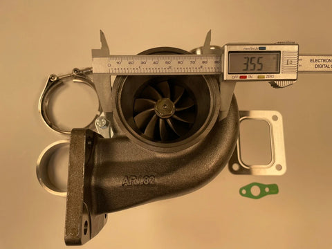 T4 V-band Flange GT30 GT35 GTX3582R Turbocharger (A/R .82 - A/R .70)