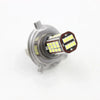 Pair DC 6V 56SMD H4 LED Lamp Motorcycle Headlight Bulb 10W 850LM  White High/Low