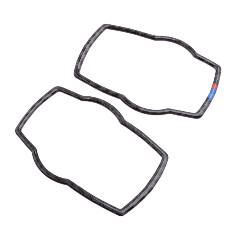 BMW 1 2 3 4 5 Series Carbon Fiber Multimedia Control Button Switch Bezel