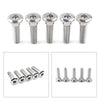 5 x M8x30mm Steel Bolts Hex Socket Disc Brake Rotor Screws Fasteners