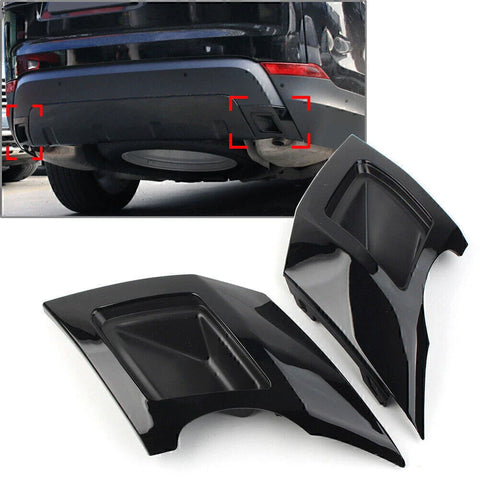 Land Rover Discovery Black Tail Exhaust Covers (2017-2021)