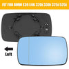 BMW E39 E46 330i 325i 525i Heated Left Side Mirror w/ Backing Plate (1998-2005)