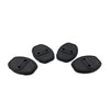 Audi TT S3 A3 A4 VW Golf Passat Tiguan Black Door Lock Cover (2006-2023)