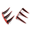 Mercedes Benz W176 A200 A250 A45 Rear Lip Bumper Canards Vents (2013-2018)