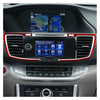 Honda Accord Red Carbon Fiber Console Cover Trim (2013-2017)