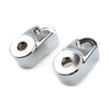 Harley Sportster FXR 39mm 49mm Chrome Short Front Turn Signal Mounts