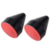 Car Front / Rear Bumpers Black Universal Bump Protector Spike Guards
