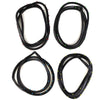 Door Rubber Seal Weatherstrip Set 4 Fits Toyota Corona RT60 4D Sedan 1968-70 D08