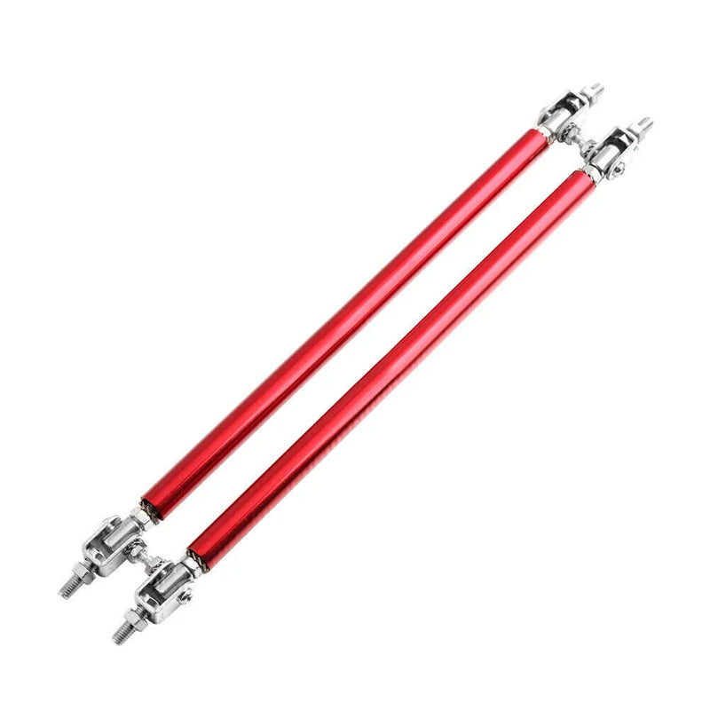 Universal Adjustable Front Bumper Lip Splitter Strut Rod Tie Support Bar (N/A)