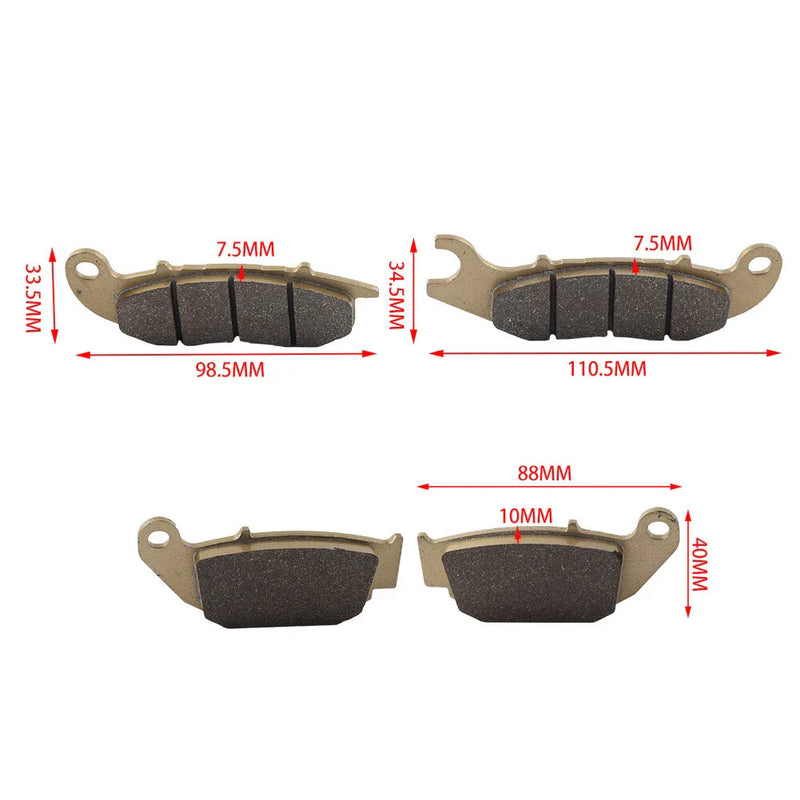 Honda CRF 250L ABS Rally Brake Pads (2013-2021)