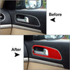 Alfa Romeo 159 Carbon Fiber Interior Door Handle Panel Cover (2004-2012)