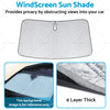 Chery Omoda 5 (2022-2024) UV Protection 6 Layer WindScreen Sun Shade
