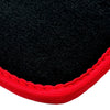 BMW 1 Series M Coupe (2011) - AutoWin Brand, Red Trim Black Floor Mats