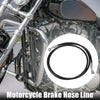 Motorcycle Brake Hose 150cm Hydraulic Brake Line Oil Hose Black