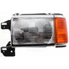 Left and Right Headlights For Ford F-150 1987-1991