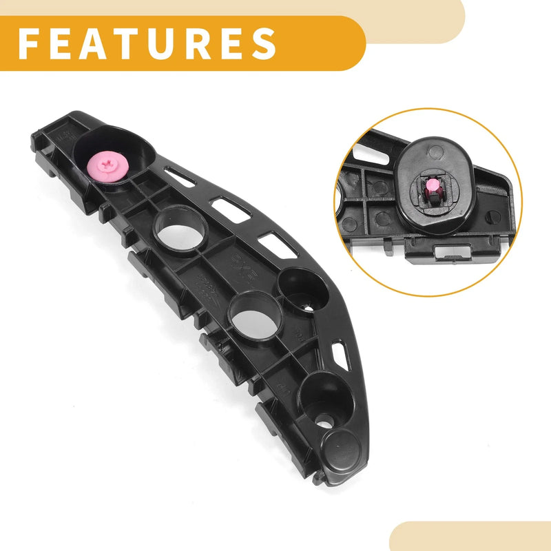 Lexus RX350 (2013-2015) 1 Pc Black ABS LH Front Bumper Support Bracket