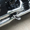 Harley Touring Sportster XL883 1200 Chrome Male Mount Footrest Pegs