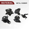 Honda Accord 2.4L & Acura TSX Engine Motor Trans Mount Set (2008-2012)