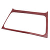 Honda Civic Red Carbon Fiber Console Storage Box Trim (2006-2011)