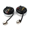 Harley Sportster Red LED Turn Signal Lights Trim Ring