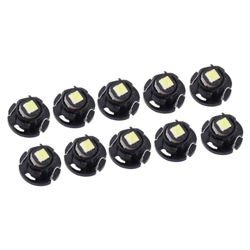 A / C Climate Control Switches 10x White T4.7 Neo Wedge LED Light Bulbs