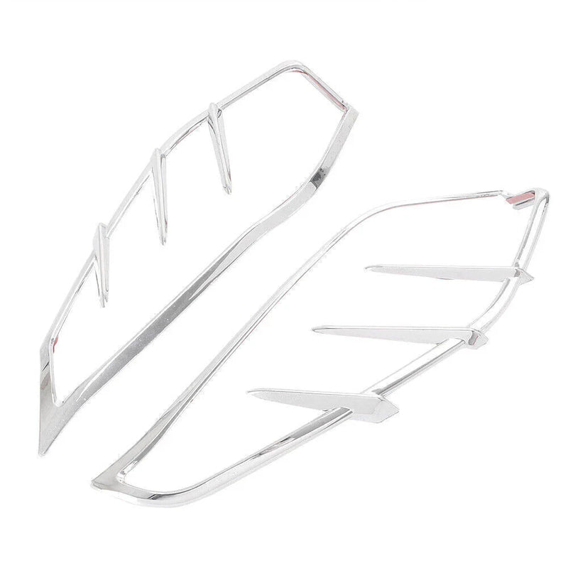 Harley Touring Chrome Mid-Frame Deflectors Trim (2009-2016)