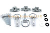 Honda XR250 XR350 XR450 2 x Air Cleaner Side Plastic Cover Dzus Screws