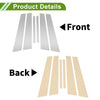 BMW 3-Series 6 x Door Pillar Window Trim (1999 - 2005)