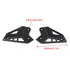 Kawasaki Z900 CNC Gray Rear Foot Peg Heel Guard Covers (2017-2019)