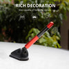 Universal FM Radio () 3inches Carbon Fiber Red Car Antenna
