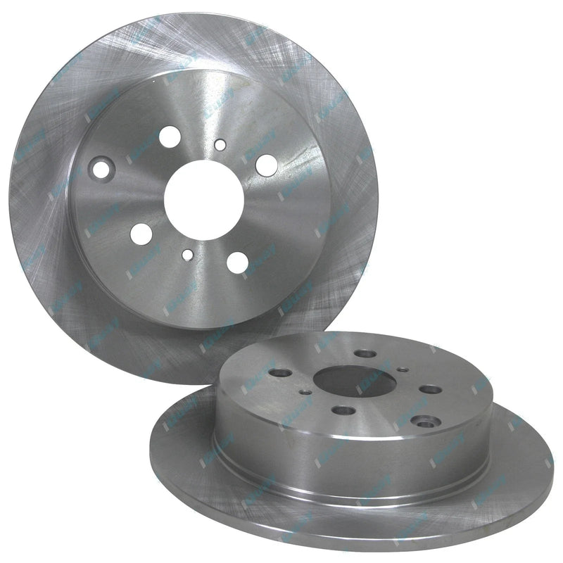 Toyota Corolla ZZE122R Japan Made Model 2001-2007 2 Rear Disc Brake Rotors