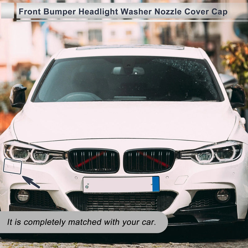 BMW 320i Headlight Washer Nozzle Cover Cap Front Left