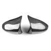 Lexus IS ES LS GS 2014-2020 Carbon Fiber Stick-on Rearview Mirror Caps Cover